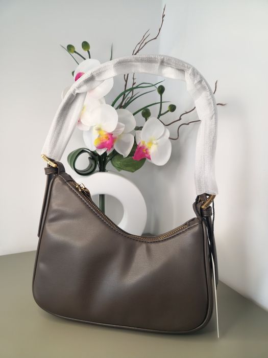 Оригинална дамска чанта Steve Madden - Шоколадово кафява