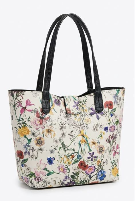 Сумка Gucci Flora Canvas Tote