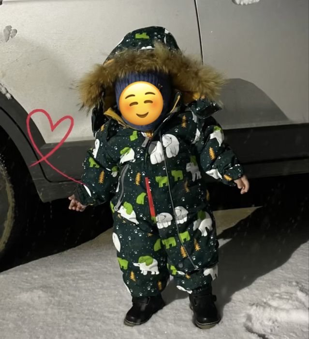 Детский комбинезон 80см