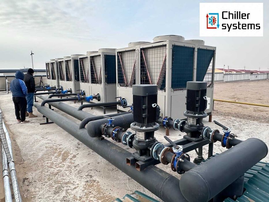 Чиллеры 260Квт для коммерческих зданий