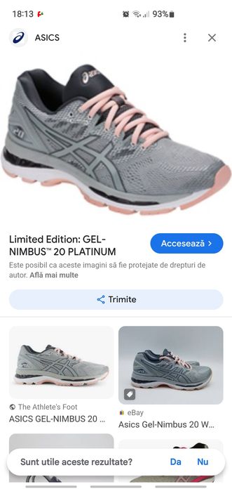 Adidasi OAsics mas 41,5