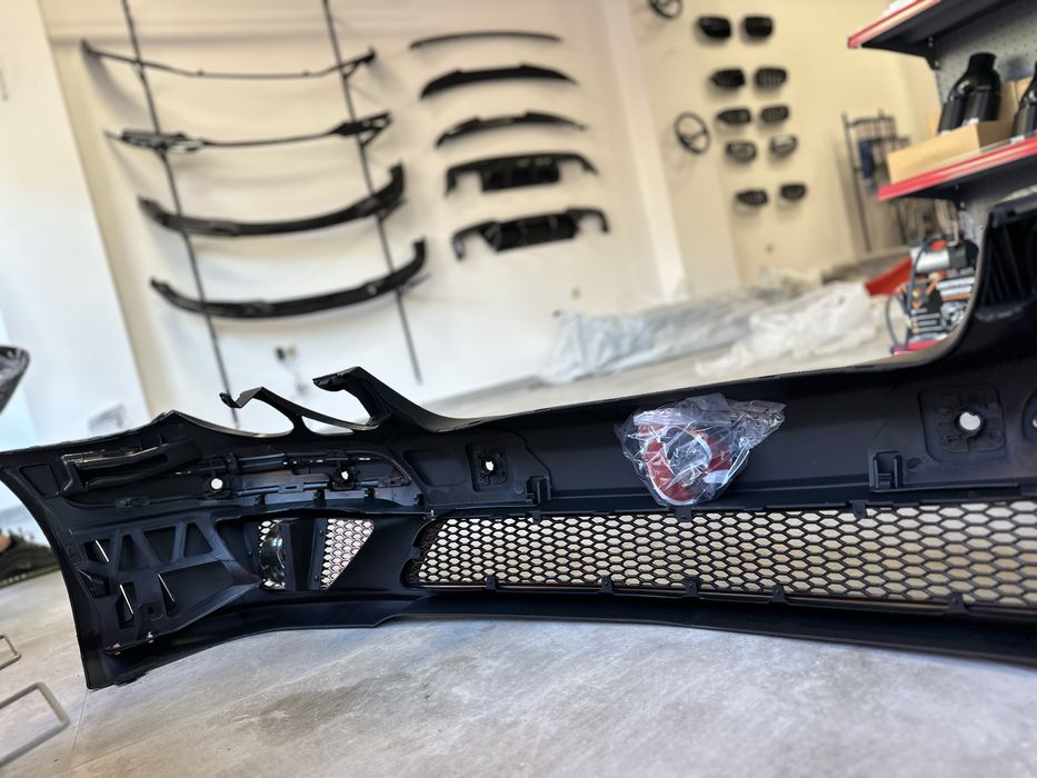 Предна тунинг броня за Mercedes W211 E-Class (2006-2009) - AMG Design