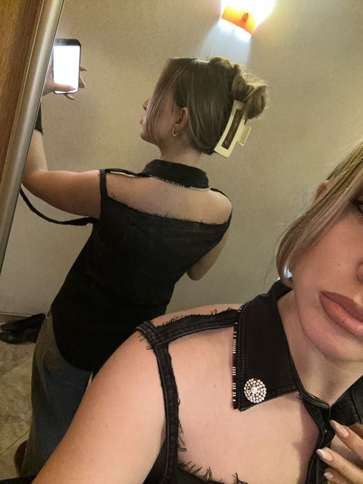 Дънкова риза DJOFRA