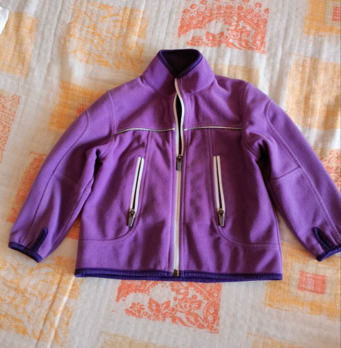 Jachetă si bluză cu fermoar (2-3 ani)