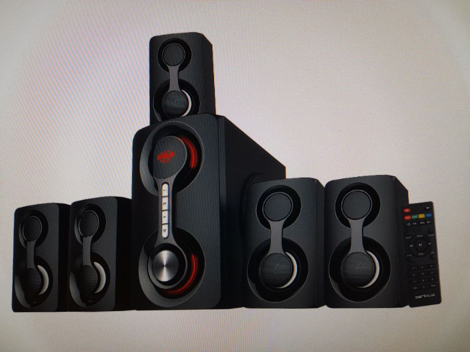Boxe sistem 5.1 serioux SoundRise 105W