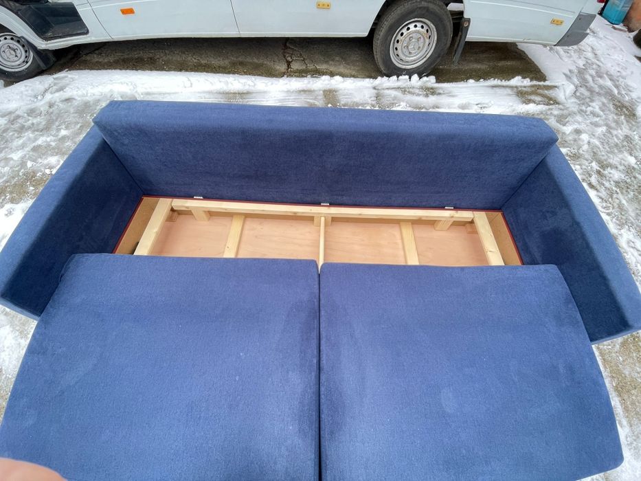 Vand Canapea extensibila cu lada depozitare