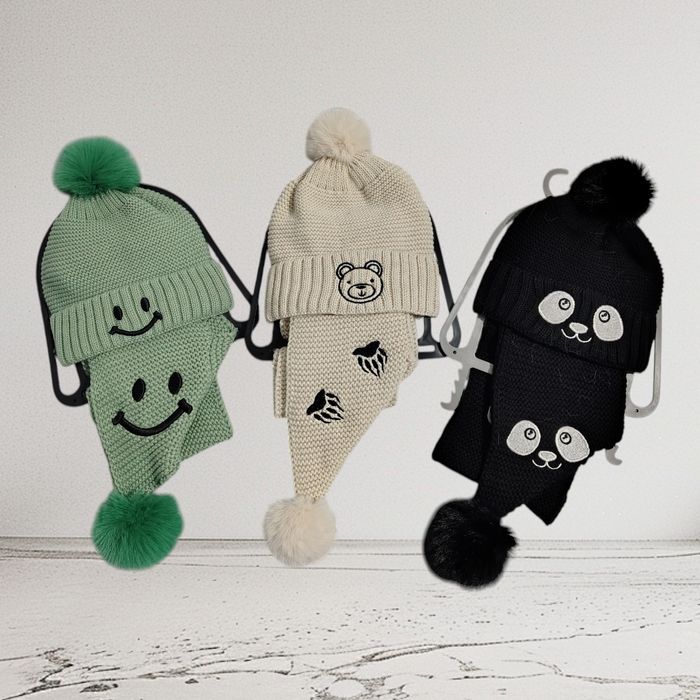 Set caciula + fular 1-8 ani