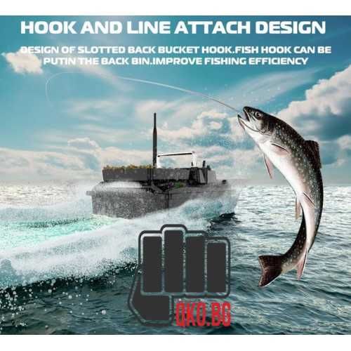 Нова Рибарска лодка за захранка И СТРЪВ радио управляема