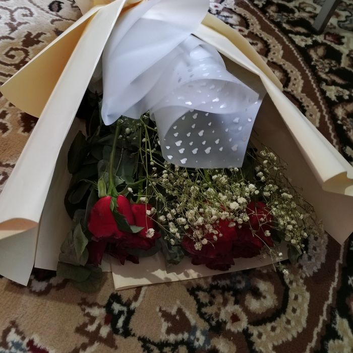 Цветы букет роза