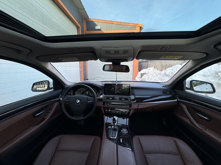 Bmw 528Xi Trapa, Piele Maro, HUD, 4x4, Camere, Rate