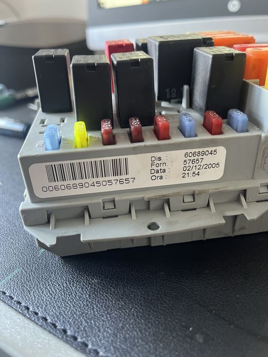 panou sigurante motor alfa 159 1,9 jtd
