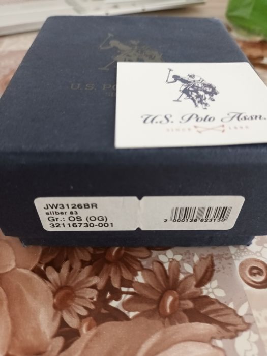 Продавам гривна от инокс с висулки - US Polo Assn