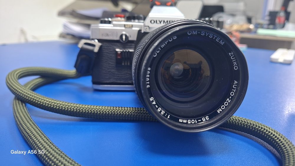 Olympus Om10 +obiective Zuiko manuale