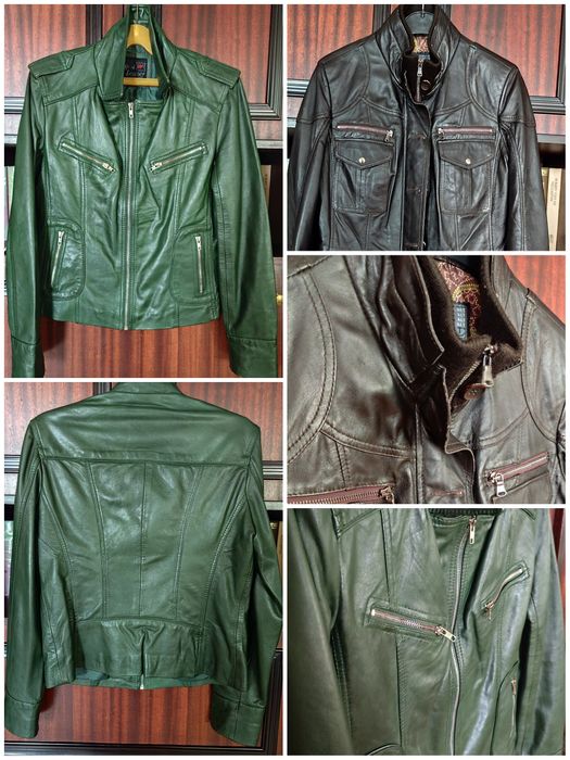 Дамско кожено яке естествена кожа