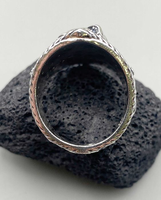 Сребърен пръстен ръчна изработка 925