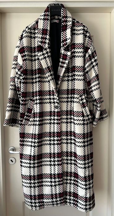 Намалени! Палто и чанта в бордо