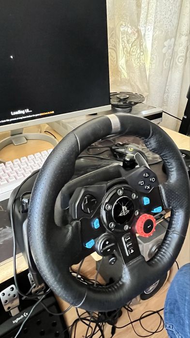 Logitech g29 + shifter волан за игра