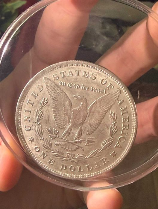Сребърен Morgan Dollar 1881 - Американска колекционерска монета