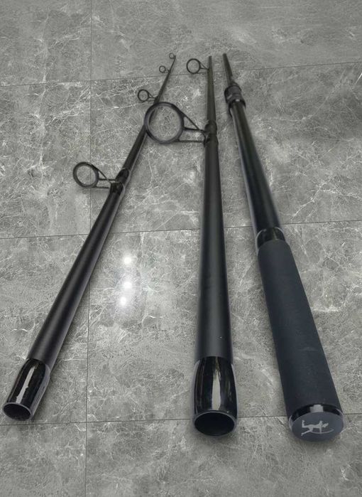 SET 4 Lansete 3,30m Robinhan KOMODO CARP din 3 bucati 3,75LBS