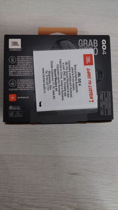 Boxă JBL GO 4 Bluetooth