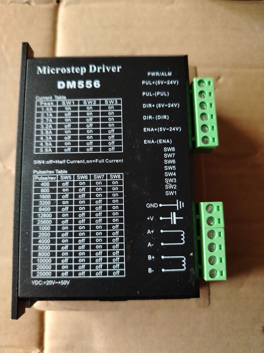 Драйвер шагового двигателя DM556