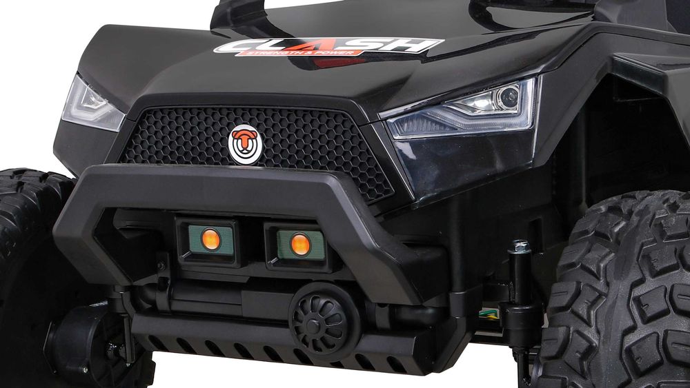 UTV electric pt copii Buggy Autokids 450W 24V 4x4 (sx1928-fast) Negru