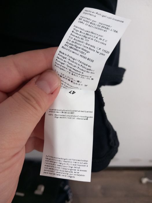 BOSS 3XL tricou autentic barbati regular