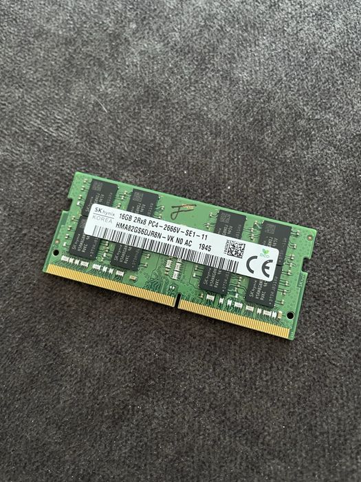16GB Ram ddr4 sodimm 2666mhz