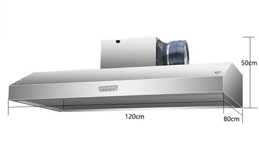 Вытяжка, зонт для кафе