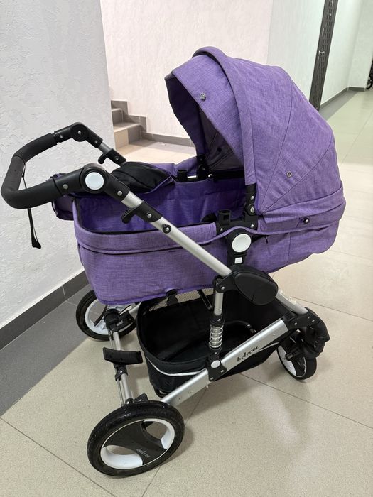 Детская коляска belecoo барс, подходит для детей от 0 до 25 кг.