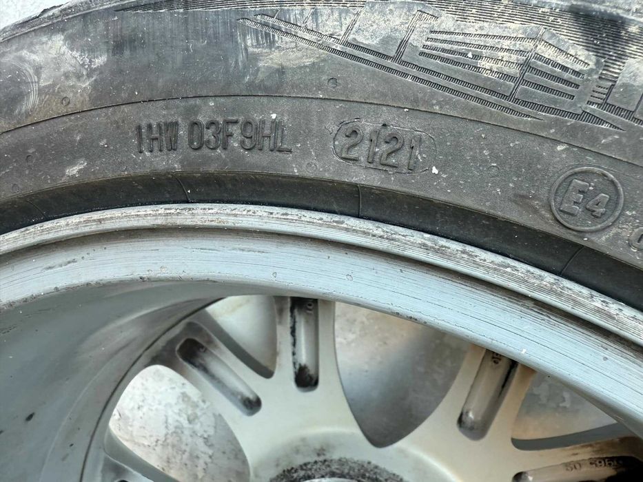 Продавам 4 18” джанти с All-Season гуми Continental за Mazda 6