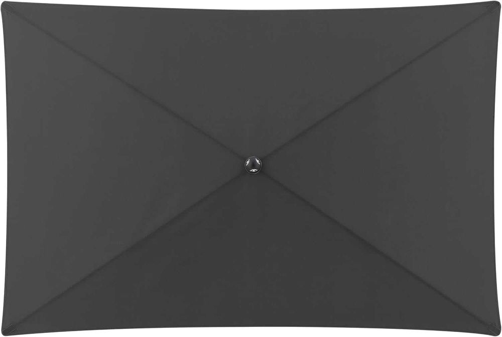 Doppler Rethink Umbrela dreptunghiulara pentru balcon si terasa,180 x 120 cm gri inchis