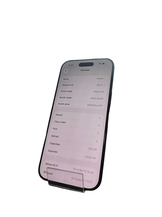 Iphone 17 Air 256Gb Black / Amanet Cashbook Braila Halelor