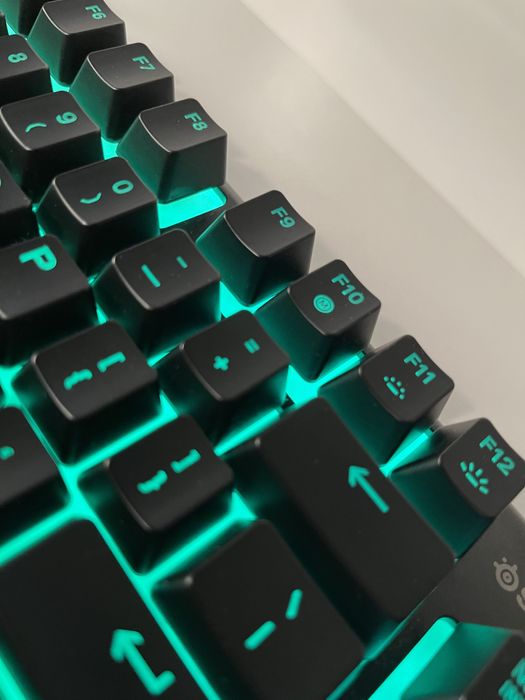 Гейминг клавиатура SteelSeries - Apex 3 TKL, RGB, US, черна