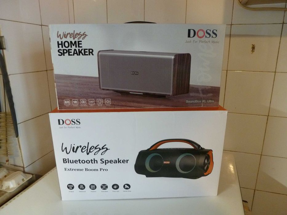 Нова 100 вата мощна Bluetooth колона DOSS Extreme Boom Pro, с TWS функция