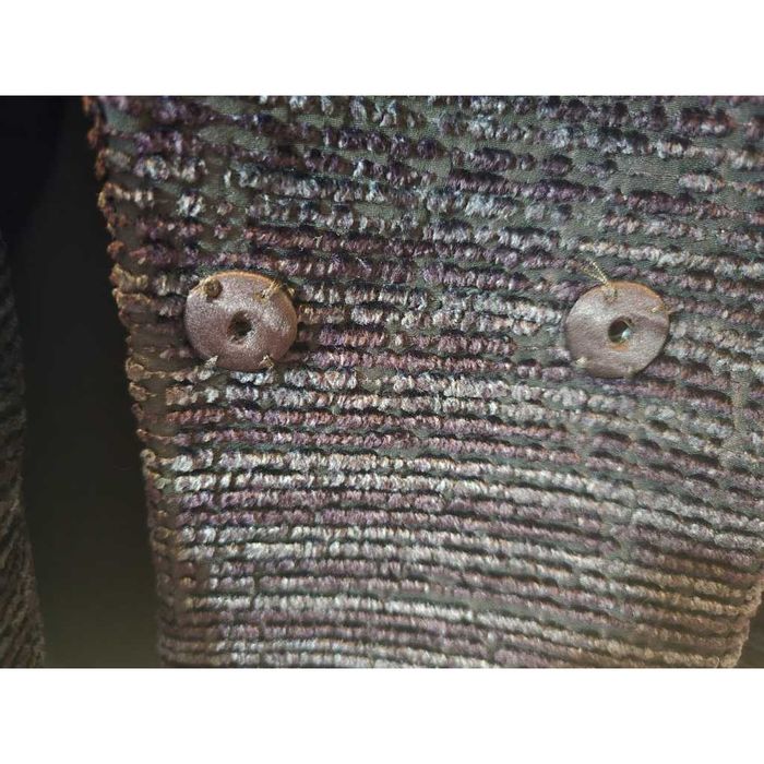 Sacou Escada, satin jaquard cu catifea textura in relief