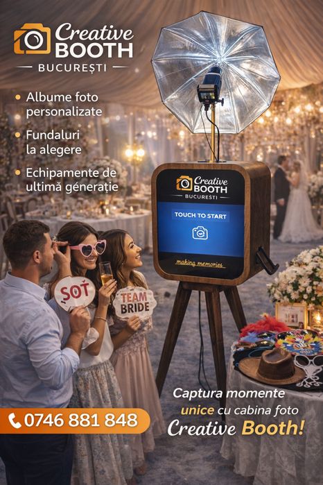 Photobooth/Cabina foto/Foto Video  Fotolense