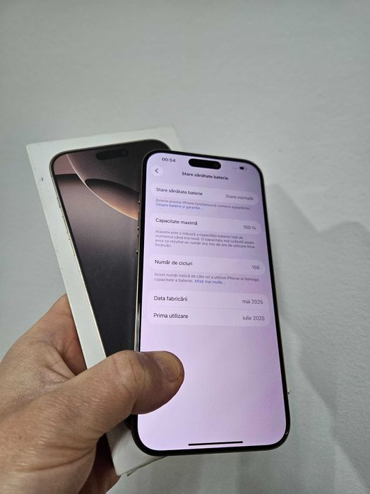 Iphone 16 Pro Max 256 gb 100% la cutie.