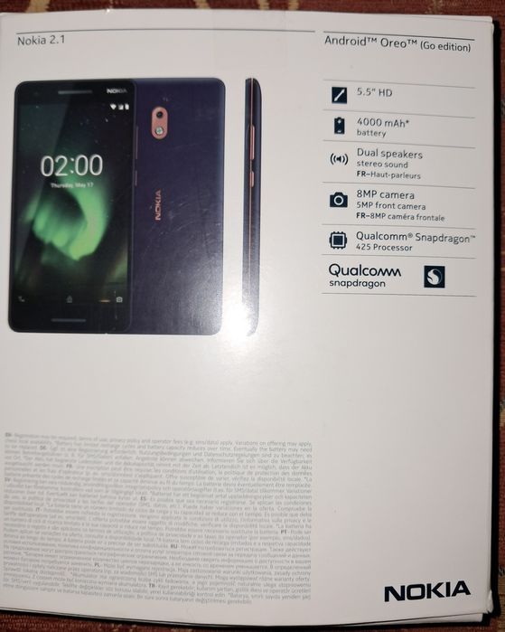 Телефон Нокия 2.1 Отличен
