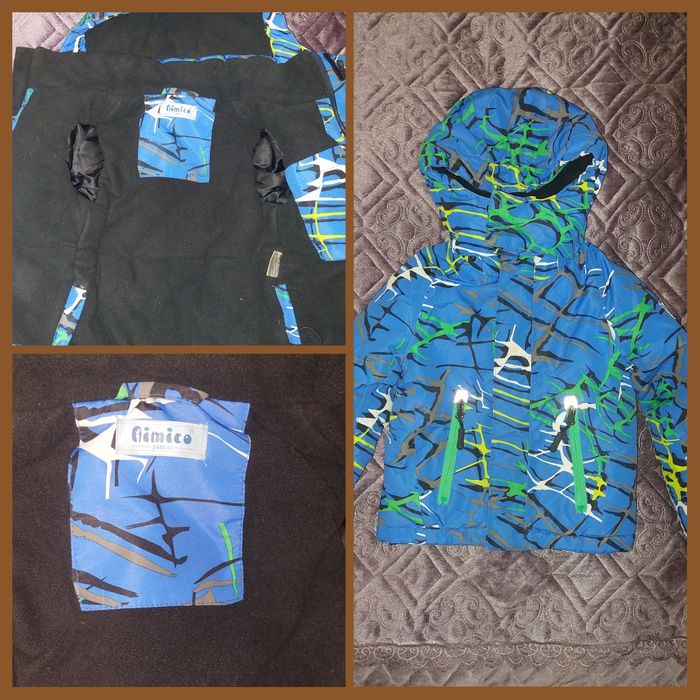 Зимняя куртка с капюшоном