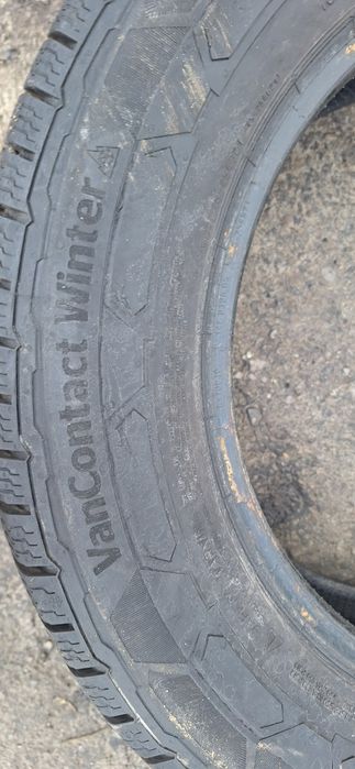 10mm! 2 бр 205 65 16C Continental vancontact winter