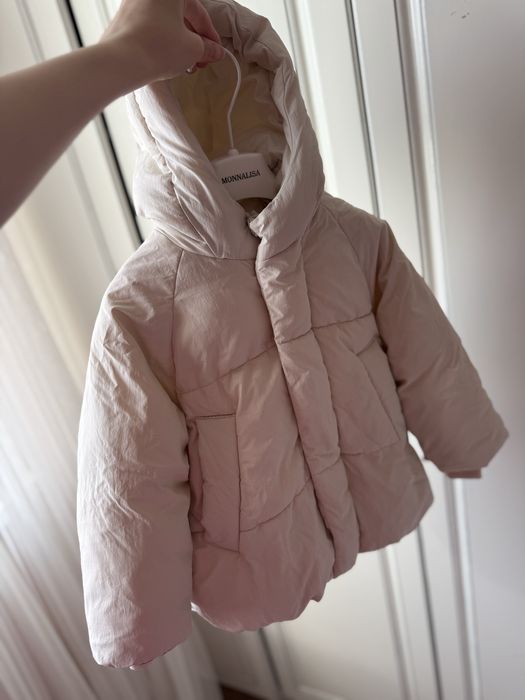Пуховик с капюшоном Zara 110 см