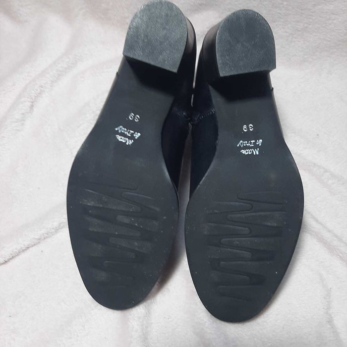 Ghete dama cu toc,piele naturala