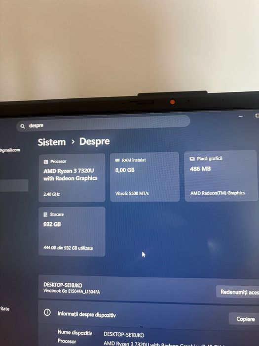 Vând/schimb laptop asus