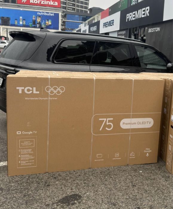 Телевизор TCL QLED 4K GoogleTV Smart