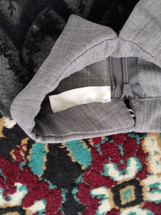 Turkiya koyne rangi qora va seriy razmeri M