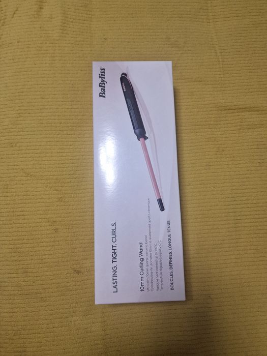 Ondulator pentru bucle afro BaByliss C449E, 210 °C, Invelis Quartz-Ceramic, Negru