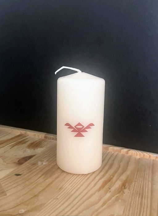 Ръчно изработени свещи с декорация