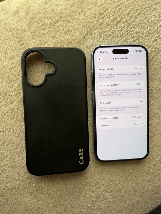 Iphone 16 Blue 128Gb на 2 месеца