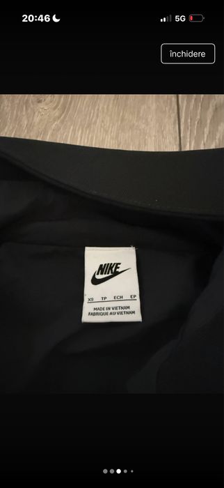 Jacheta nike sport